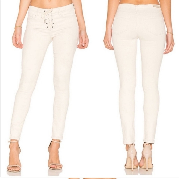 Blank NYC Anthropologie Lace Fly Skinny Classiques jeans 27 - Picture 1 of 6